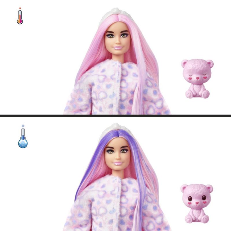 BARBIE Cutie Reveal PASTELOVÁ EDICE - MEDVÍDEK