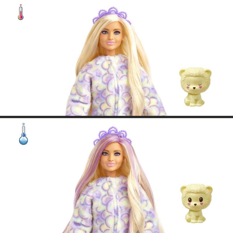 BARBIE Cutie Reveal PASTELOVÁ EDICE - LVÍČEK
