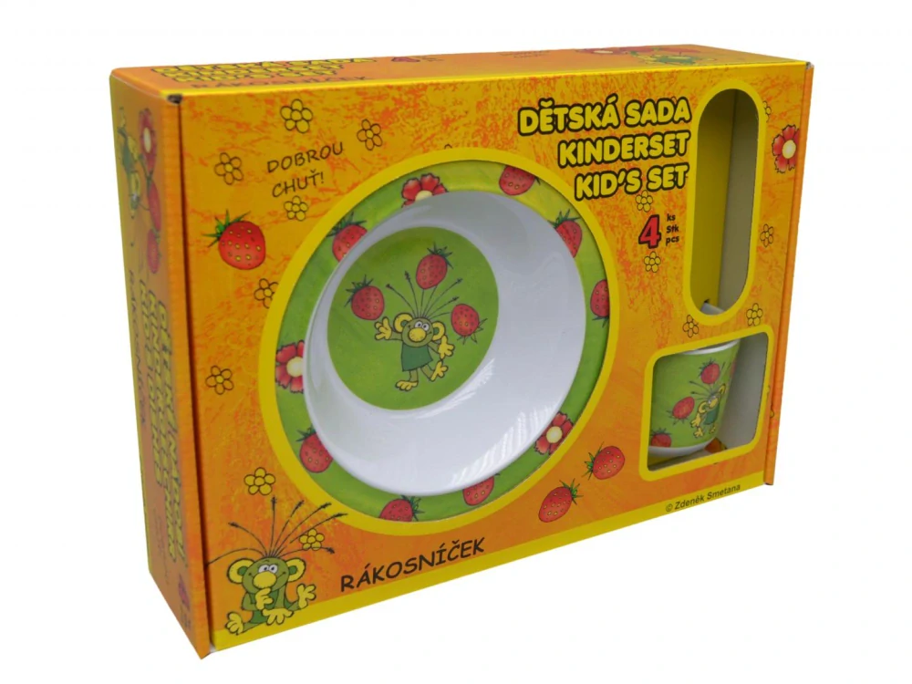Sada nádobí 4díl. Rákosníček