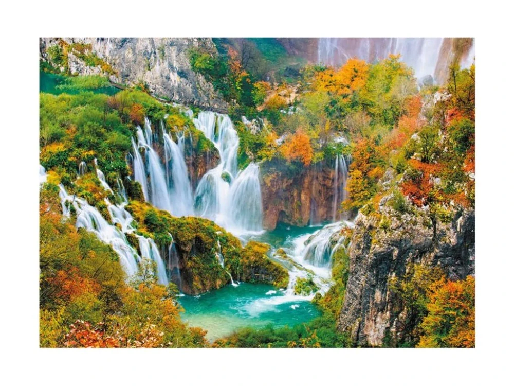 Puzzle Plitvická jezera 1000D