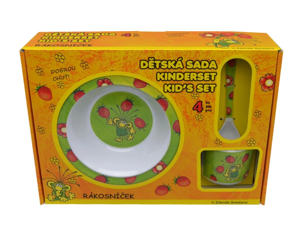 Sada nádobí 4díl. Rákosníček