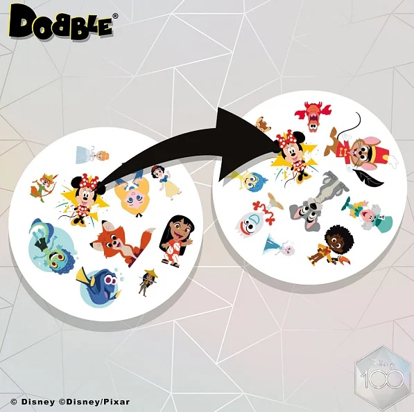 Dobble Disney 100. výročí