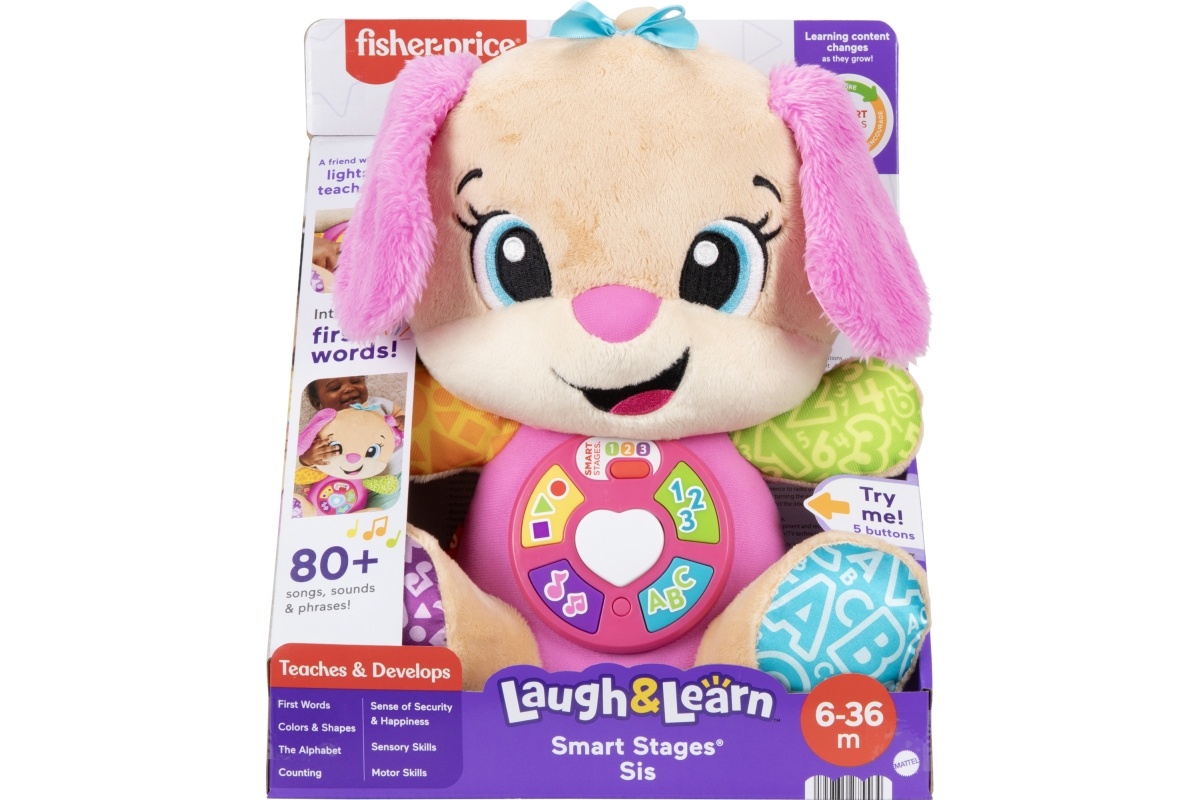 Fisher Price Mluvící pejskova sestřička CZ/SK/ENG/