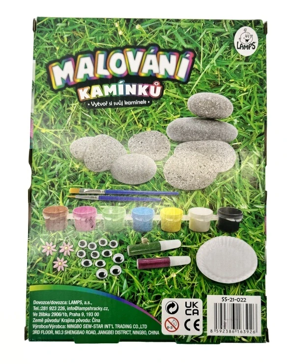 Malování kamínků zvířátka