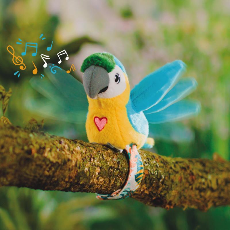 Happy Yappers Papoušek - modro žlutý