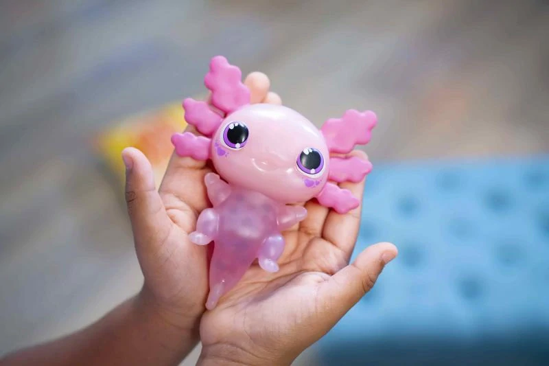ANIMAGIC Svítící Axolotl v akváriu
