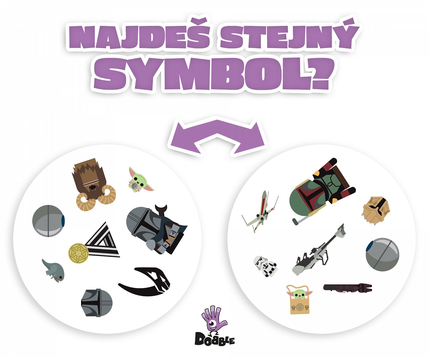 Dobble Star Wars: The Mandalorian