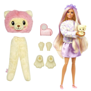 BARBIE Cutie Reveal PASTELOVÁ EDICE - LVÍČEK
