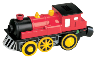 Maxim Elektrická lokomotiva červená