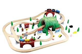 Maxim Vláčkodráha s horským tunelem - 100ks