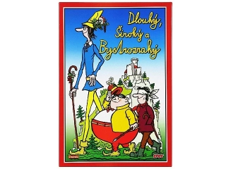 Dlouhý, Široký a Bystrozraký - dřevěné figurky