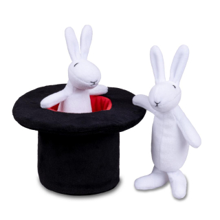 Bob a Bobek v klobouku, prstoví maňásci, 3dílná sada