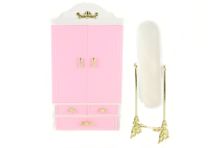 Glorie ŠATNÍ SKŘÍŇ A ZRCADLO