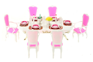 Glorie JÍDELNÍ STŮL S DOPLŇKY