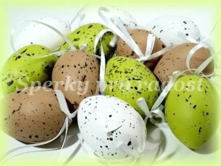 Velikonoční vajíčka - stříkaná