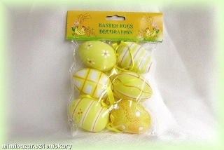 Velikonoční vajíčka k dekoraci