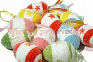 Velikonoční vajíčka v domečku